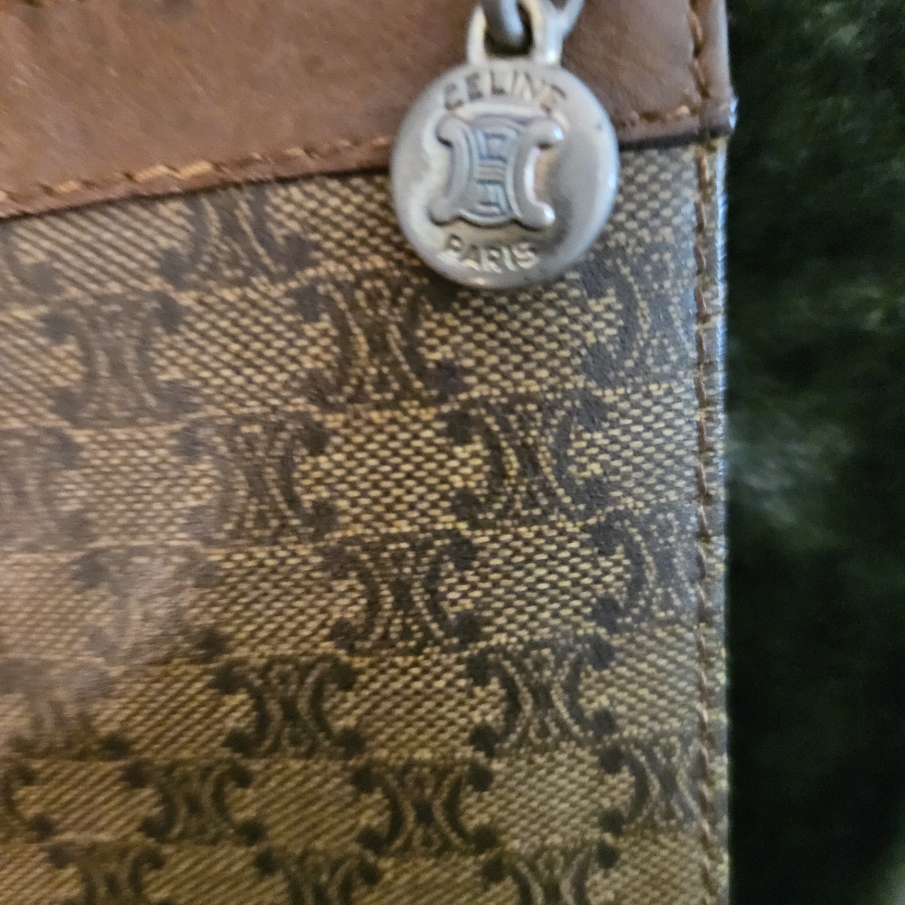 Celine Brown Monogram Wallet Luxury Accessory